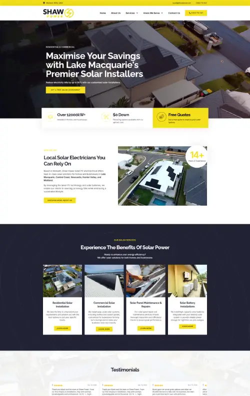 Shaw Website