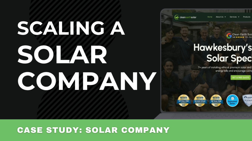 CLE client case study by Tradie Web Guys