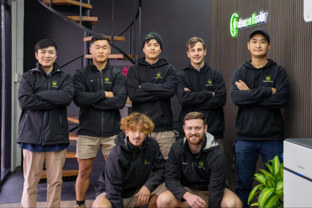 Clean Esrth and Solar Team Photo