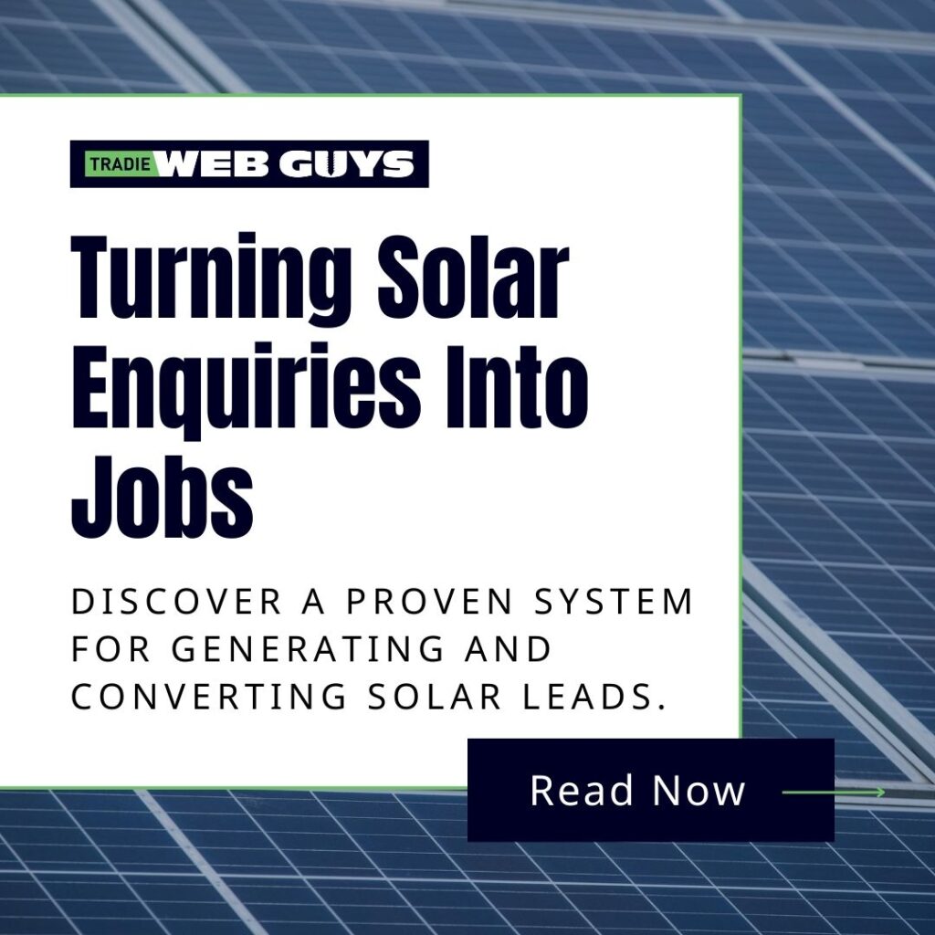 Turn Solar Leads into Real Revenue