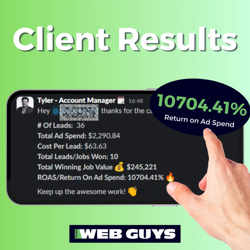 Silverpeak Construction ROAS - Client Results