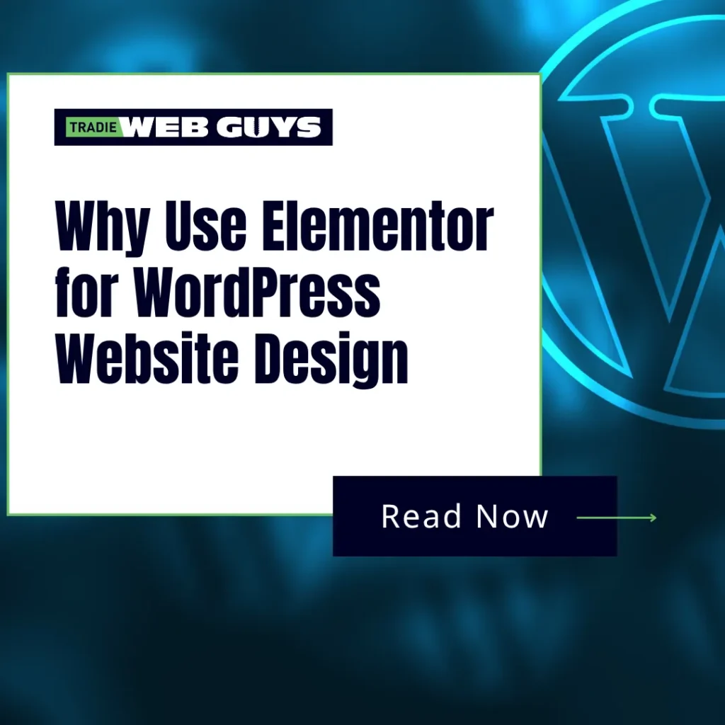 Elementor page builder for WordPress website design