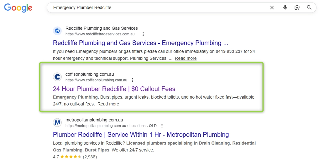 Coffison Plumbing and Gas - Case Study Image